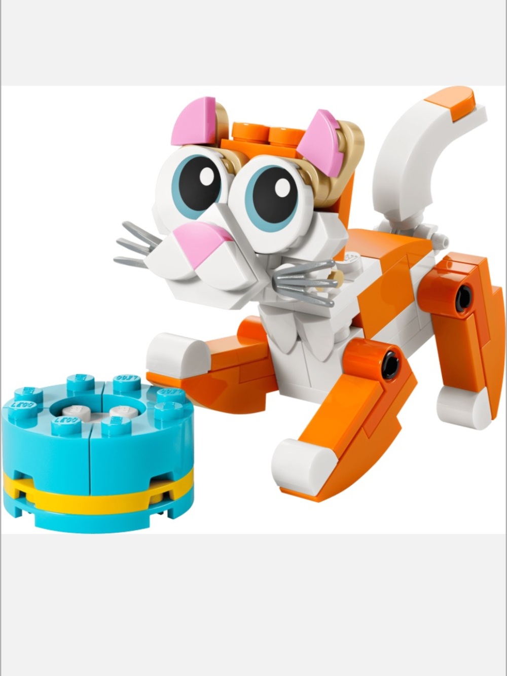LEGO Creator Orange Cat 3-in-1 Poly Bag Set - Picture 3 of 3